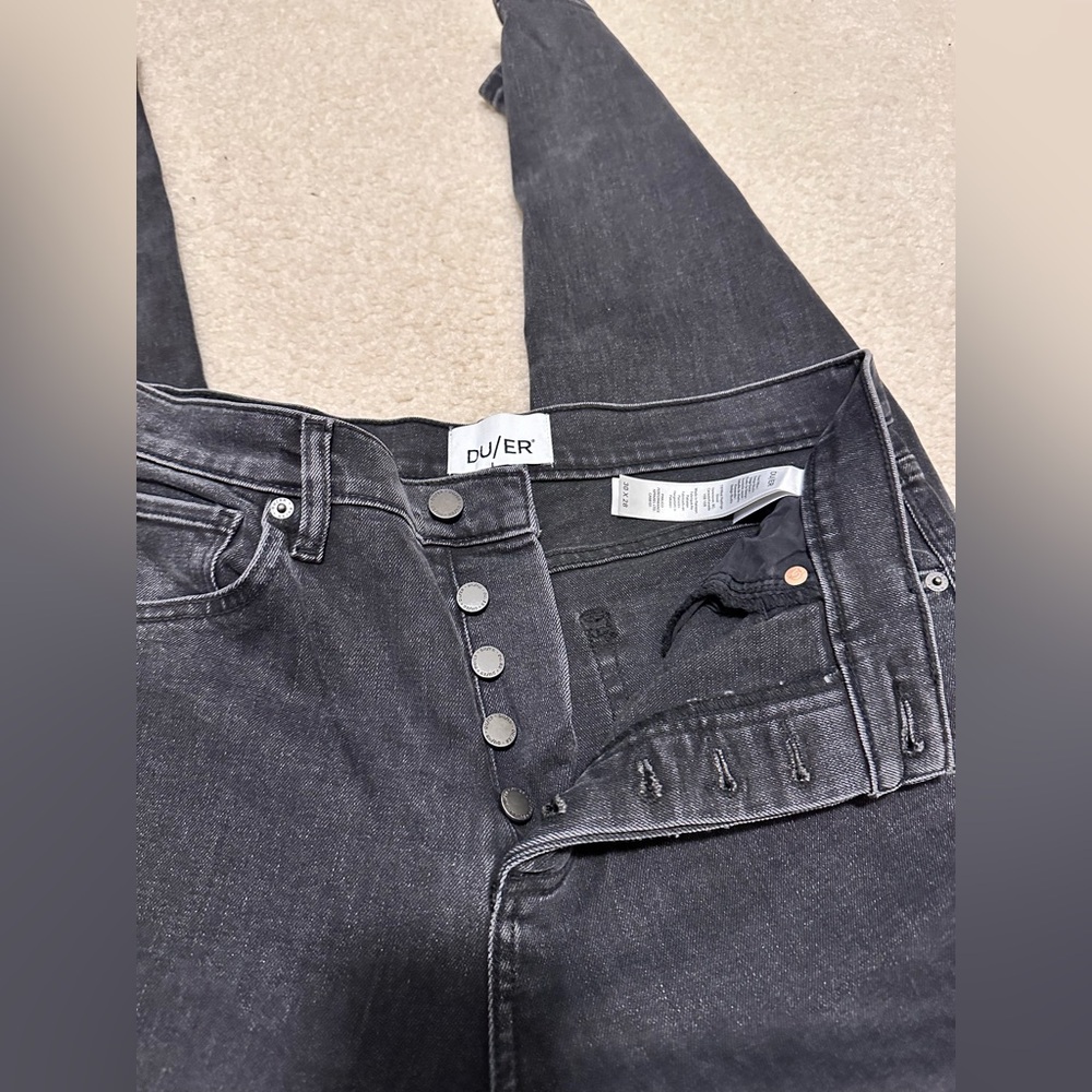 DUER Women's Black Jeans